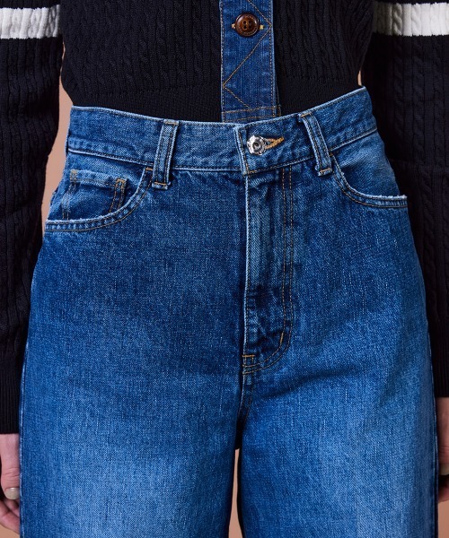 DOUBLE STANDARD CLOTHING（ダブルスタンダードクロージング）の「13.5oz デニムパンツ（デニムパンツ・レディース・インディゴブルー・34/36/38）」の10枚目の写真