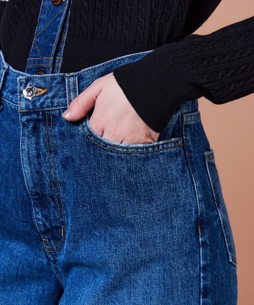 DOUBLE STANDARD CLOTHING（ダブルスタンダードクロージング）の「13.5oz デニムパンツ（デニムパンツ・レディース・インディゴブルー・34/36/38）」の12枚目の写真