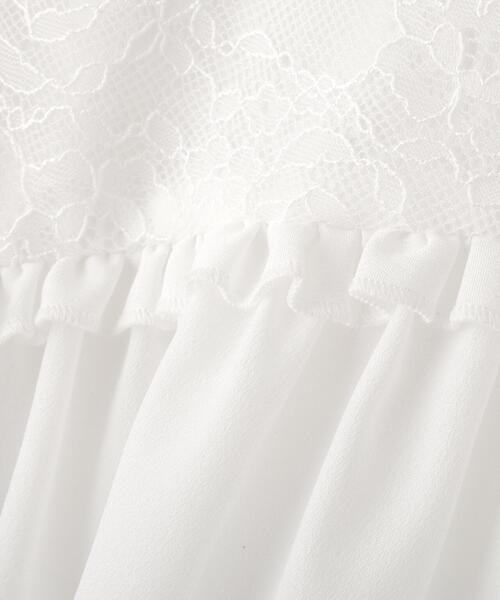 PROPORTION BODY DRESSING(プロポーションボディドレッシング)の「レースドッキングボウタイブラウス / 1215210612(シャツ/ブラウス・レディース・ブラック/ブルー/ホワイト・FREE)」の13枚目の写真