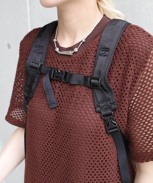 FREDRIK PACKERS（フレドリックパッカーズ）の「【FREDRIK PACKERS】70D 2WAY PACKPACK 70デニール ツーウェイ バックパック（バックパック/リュック・レディース・ブラック/カーキ・FREE）」の5枚目の写真