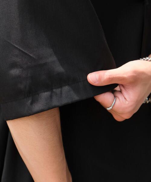 WEGO（ウィゴー）の「WEGO/オープンカラーグラフィックシャツ（シャツ/ブラウス・メンズ・ブラック系その他/ブラック・MEDIUM/LARGE）」の9枚目の写真