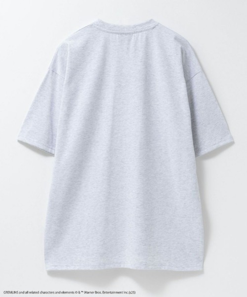 Mac-House(マックハウス)の「【別注デザイン】 GREMLINS ホラーデザインTシャツ(Tシャツ/カットソー・メンズ・オートミール/チャコールグレー・M/L/XL)」の3枚目の写真