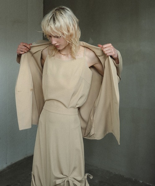 et.UNiVER（エトユニベール）の「Frourish attached dress（ドレス