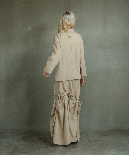 et.UNiVER（エトユニベール）の「Frourish attached dress（ドレス