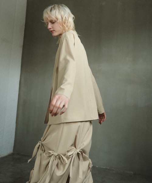 et.UNiVER（エトユニベール）の「Frourish attached dress（ドレス