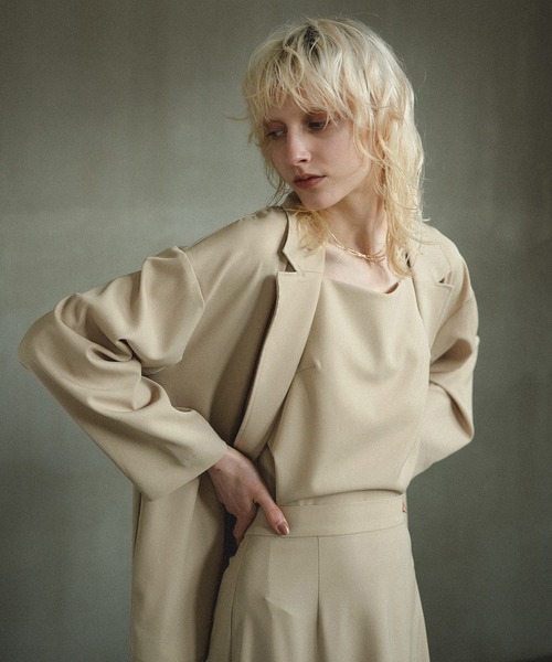 et.UNiVER（エトユニベール）の「Frourish attached dress（ドレス