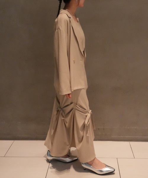 et.UNiVER（エトユニベール）の「Frourish attached dress（ドレス