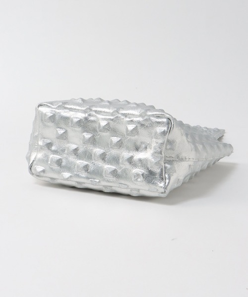 Cepica（セピカ）の「牛床革エンボスミニトート（トートバッグ・レディース・ブラック/シルバー・FREE）」の9枚目の写真