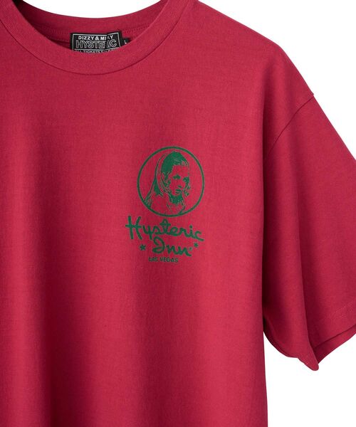 ☆ヒステリックグラマー☆ HYSTERIC INN Tシャツ HIGH VOLTAGE Tシャツ|HYSTERIC GLAMOUR WOMEN | HYSTERIC