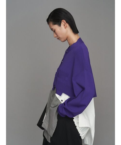 セール】PATTERN MIX SHIRT CAMISOLE【セットアップ着用可能