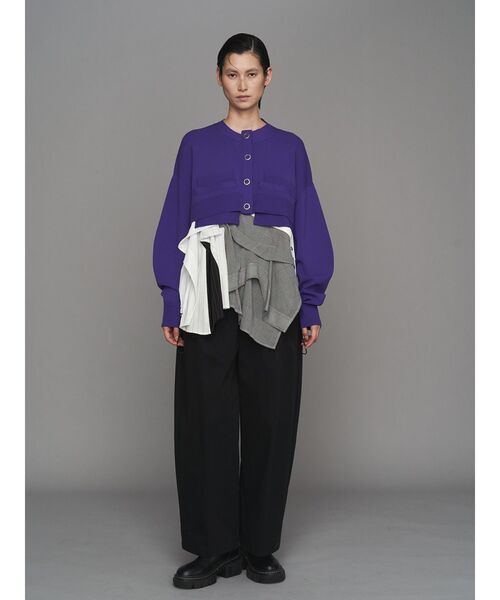 PATTERN MIX SHIRT CAMISOLE【セットアップ着用可能