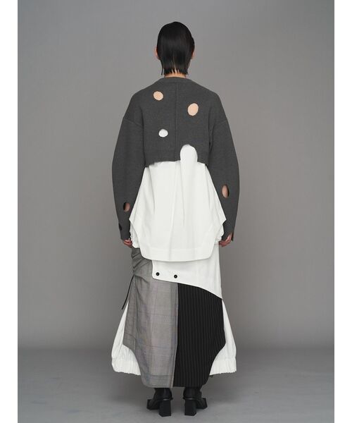 セール】PATTERN MIX SHIRT CAMISOLE【セットアップ着用可能