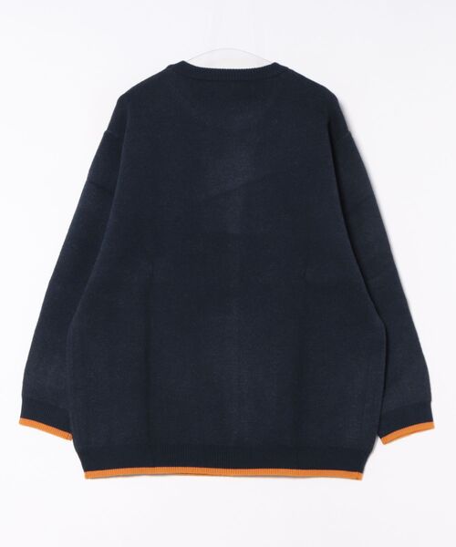 KRIFF MAYER Lady's Collection（クリフメイヤーレディースコレクション）の「【ストレッチ･チクチクしない】もちのびニット(犬派!?猫派!?)（ニット/セーター・レディース・ベージュ/チャコール/ネイビー/イエロー/レッド/ナチュラル・LARGE/MEDIUM）」の18枚目の写真