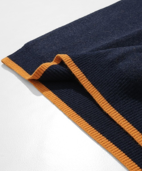 KRIFF MAYER Lady's Collection（クリフメイヤーレディースコレクション）の「【ストレッチ･チクチクしない】もちのびニット(犬派!?猫派!?)（ニット/セーター・レディース・ベージュ/チャコール/ネイビー/イエロー/レッド/ナチュラル・LARGE/MEDIUM）」の15枚目の写真