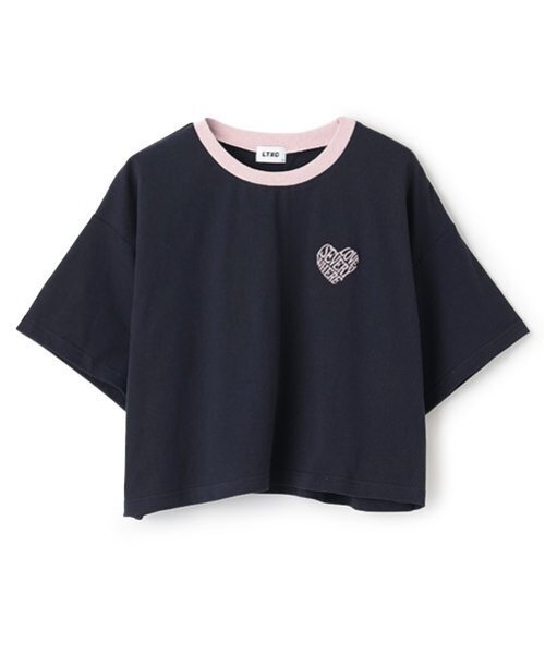 LOVETOXIC(ラブトキシック)の「【LTXC】【GOODPRICE】バックハートリンガーT(Tシャツ/カットソー・キッズ・ブラック/オフホワイト/レッド/ネイビー・130cm/L:160cm/M:150cm/S:140cm)」の16枚目の写真