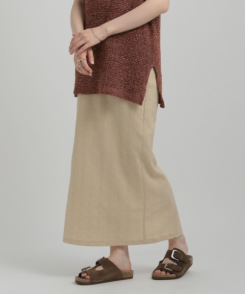 GEORGE'S（ジョージズ）の「ナロースカート（スカート・レディース・ブラック/ベージュ/ブラウン・SMALL/MEDIUM）」の3枚目の写真