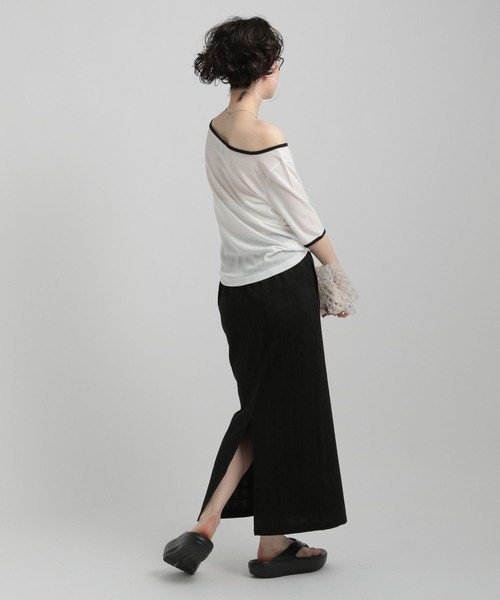 GEORGE'S（ジョージズ）の「ナロースカート（スカート・レディース・ブラック/ベージュ/ブラウン・SMALL/MEDIUM）」の7枚目の写真