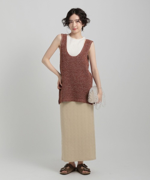 GEORGE'S（ジョージズ）の「ナロースカート（スカート・レディース・ブラック/ベージュ/ブラウン・SMALL/MEDIUM）」の13枚目の写真