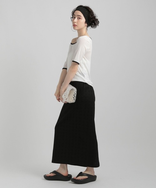 GEORGE'S（ジョージズ）の「ナロースカート（スカート・レディース・ブラック/ベージュ/ブラウン・SMALL/MEDIUM）」の5枚目の写真