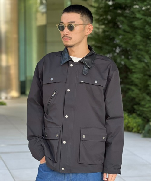 ROARK REVIVAL(ロアークリバイバル)の「【ROARK】 WAYPOINT JACKET(ナイロンジャケット・メンズ・ブラック・LARGE/X-LARGE/MEDIUM)」の1枚目の写真