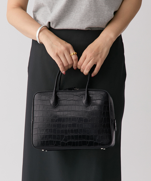 MAISON CANAU メゾン カナウ ボックスボストンM MCLH3DB1