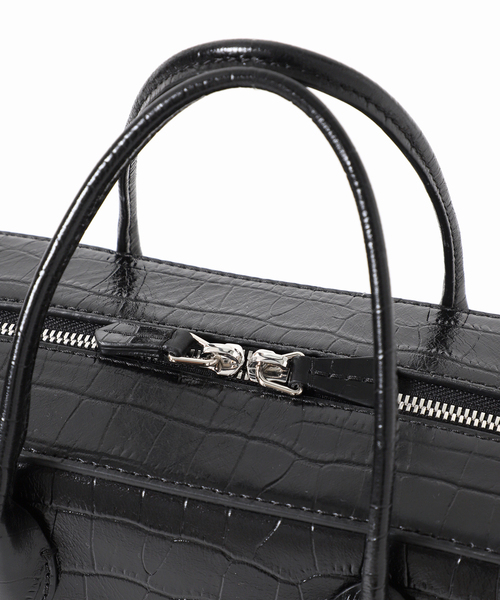 タグ付き未使用 MAISON CANAU ボックスボストン Mサイズ MAISON CANAU ボストンバッグ CANAU（メゾン カナウ） ボックス