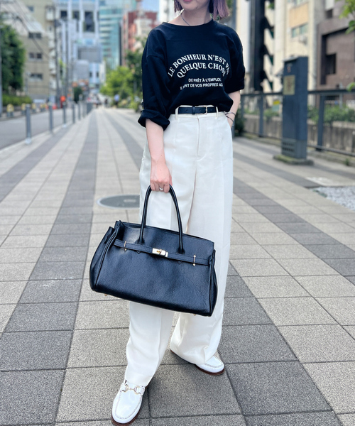 極美品 aulentti × 北欧暮らしの道具店 別注 オフホワイト トート 当店別注】AULENTTI レザートートバッグ - 北欧、暮らしの道具店