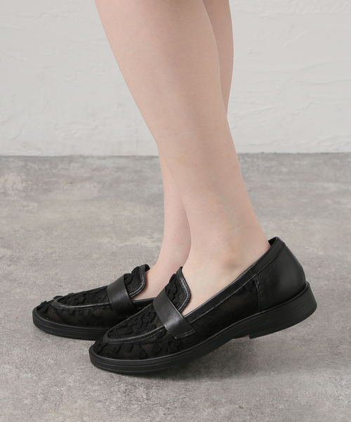 JOURNAL STANDARD（ジャーナルスタンダード）の「【Mollini/モリーニ】FLORAL MESH LEATHER（その他シューズ・レディース・ブラック・38/37/36）」の12枚目の写真