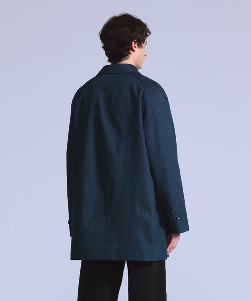 Levi's(リーバイス)の「Levi's/リーバイス BLUETAB(TM) DENIM MAC コート(カバーオール・メンズ・インディゴブルー・S/M/L/XL)」の2枚目の写真