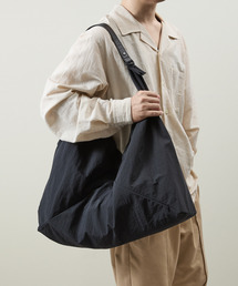 SLOW スロウ / span nylon wrap bag L 撥水スパンナイロンラップショルダーバッグ あずま袋 / 586S113K