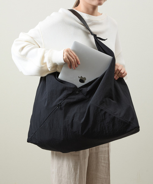 SLOW スロウ / span nylon wrap bag L 撥水スパンナイロンラップ