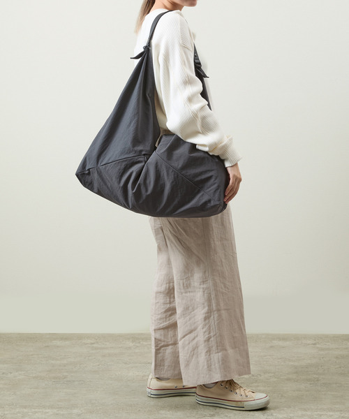 SLOW スロウ / span nylon wrap bag L 撥水スパンナイロンラップ