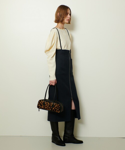 allurevilleメランジピンヘッドサススカート メランジピンヘッドサススカート|allureville OFFICIAL SITE / ONLINE