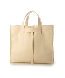 A4対応 LEATHER トートバッグ 本革 スクエア