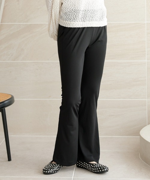 DONOBAN（ドノバン）の「美脚フレアパンツ（その他パンツ・レディース・ブラック・SHORT/MEDIUM/LONG）」の2枚目の写真