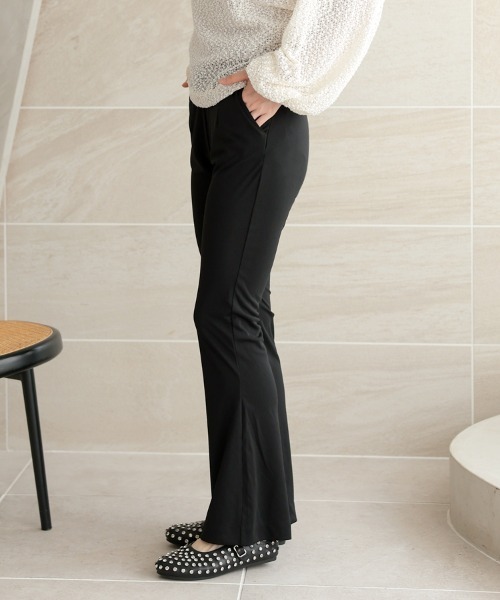 DONOBAN（ドノバン）の「美脚フレアパンツ（その他パンツ・レディース・ブラック・SHORT/MEDIUM/LONG）」の6枚目の写真