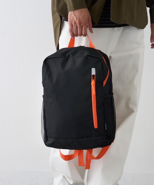 MAGASIN DE MODE TOOLS(マガジンデモードトゥールズ)の「【MAGASIN DE MODE TOOLS】コンパクト軽量デイパック 10L 9306 MKS(バックパック/リュック・メンズ・ブラック/オレンジ・FREE)」の2枚目の写真