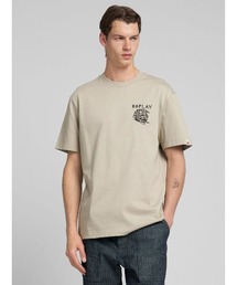 リラックスフィット ヘビーコットンジャージーSKULL Tシャツ