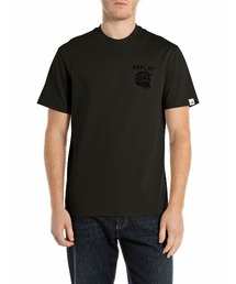 リラックスフィット ヘビーコットンジャージーSKULL Tシャツ