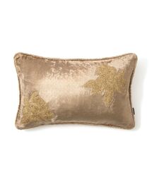 Francfranc（フランフラン）の「EMBフラワー クッションカバー 25×40 ベージュ（118）（クッション/クッションカバー・レディース）」