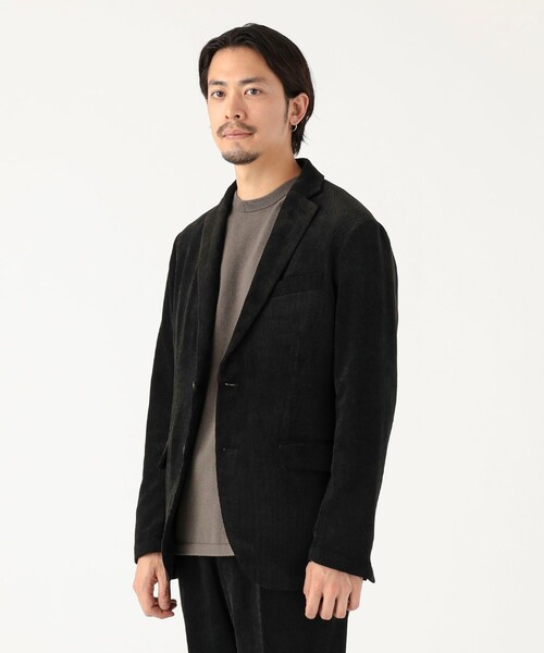 コーデュロイ 2ボタン ジャケット（セットアップ対応／ナローフィット
