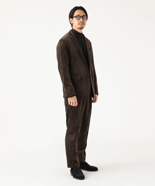 B:MING by BEAMS(ビーミングバイビームス)の「コーデュロイ 2ボタン ジャケット(ナローフィット)(テーラードジャケット・メンズ・ブラック/ネイビー/ブラウン・X-LARGE/LARGE/MEDIUM/SMALL)」の6枚目の写真