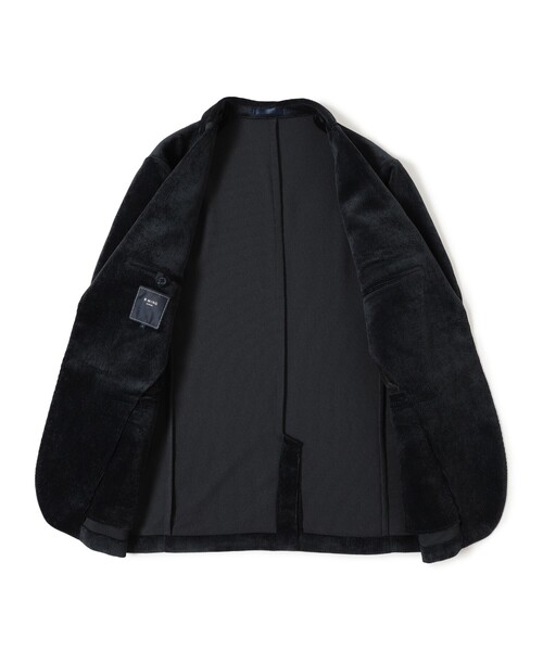 B:MING by BEAMS(ビーミングバイビームス)の「コーデュロイ 2ボタン ジャケット(ナローフィット)(テーラードジャケット・メンズ・ブラック/ネイビー/ブラウン・X-LARGE/LARGE/MEDIUM/SMALL)」の10枚目の写真
