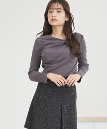 【WEB限定】新色追加 ドレープカットトップス