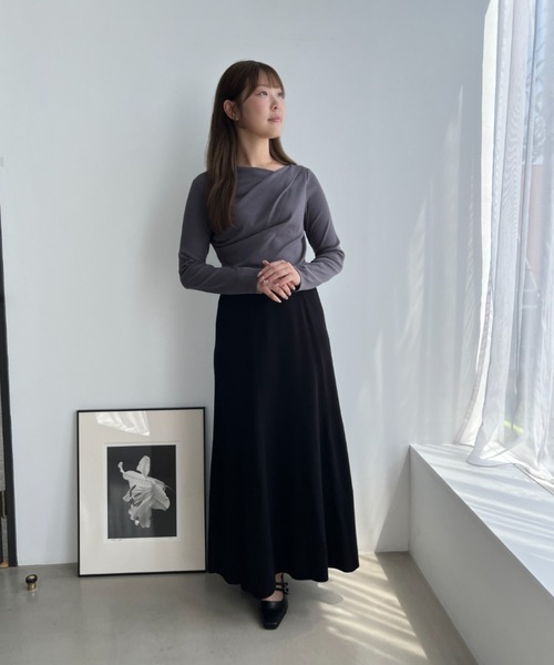 セール】WEB限定 2025秋冬 ドレープカットトップス（その他トップス