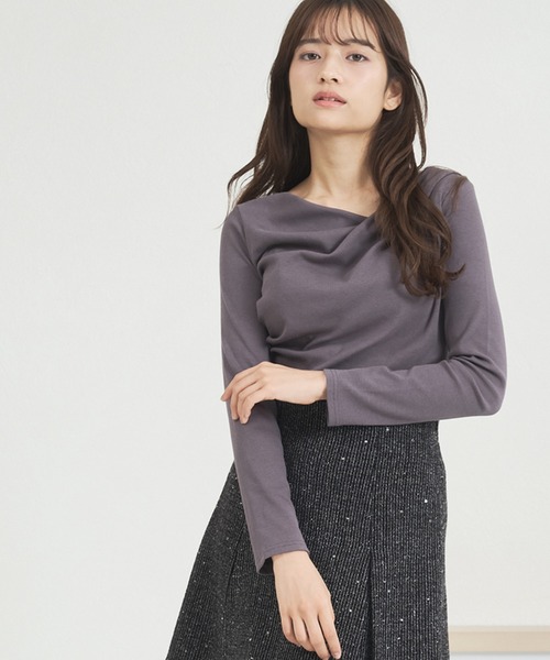 セール】WEB限定 2025秋冬 ドレープカットトップス（その他トップス