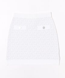 マイケルコース♡スカート 公式アウトレット】ロゴ ジャカード デニム ラップ スカート