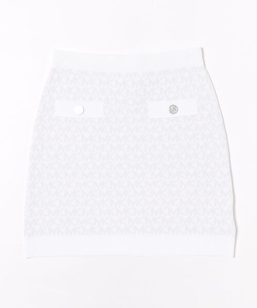 セール】MK DOT ロゴ ジャカード ニット スカート（スカート
