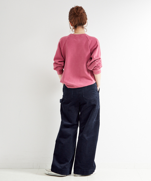 B.C STOCK（ベーセーストック）の「ウォッシャブル / コーデュロイペインターパンツ（その他パンツ・レディース・ネイビー/キャメル・SMALL/MEDIUM）」の16枚目の写真