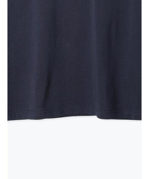 Te chichi TERRASSE（テチチテラス）の「【接触冷感】スパンコールロゴフレンチスリーブTシャツ（Tシャツ/カットソー・レディース・ネイビー/ブラック/オフホワイト・F）」の11枚目の写真